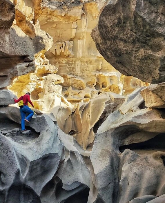 Chakavir Canyon in Qeshm: A Natural Southern Marvel