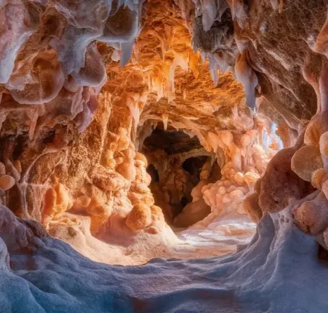 Namakdan Cave Qeshm | The Most Amazing Salt Cave in the World
