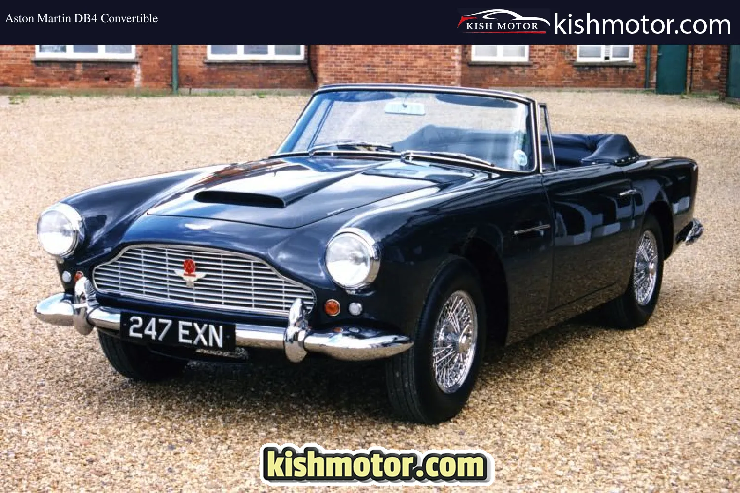 Aston Martin DB4 Convertible