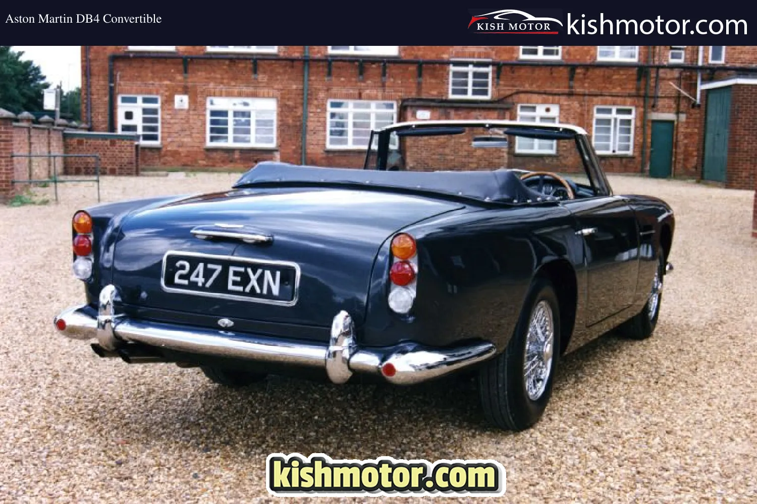 Aston Martin DB4 Convertible