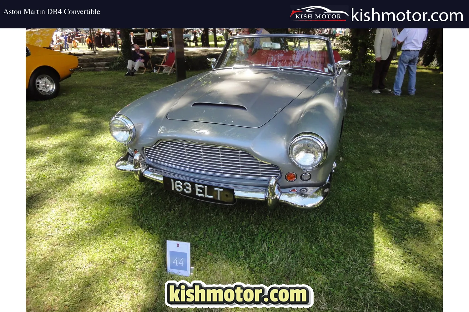 Aston Martin DB4 Convertible