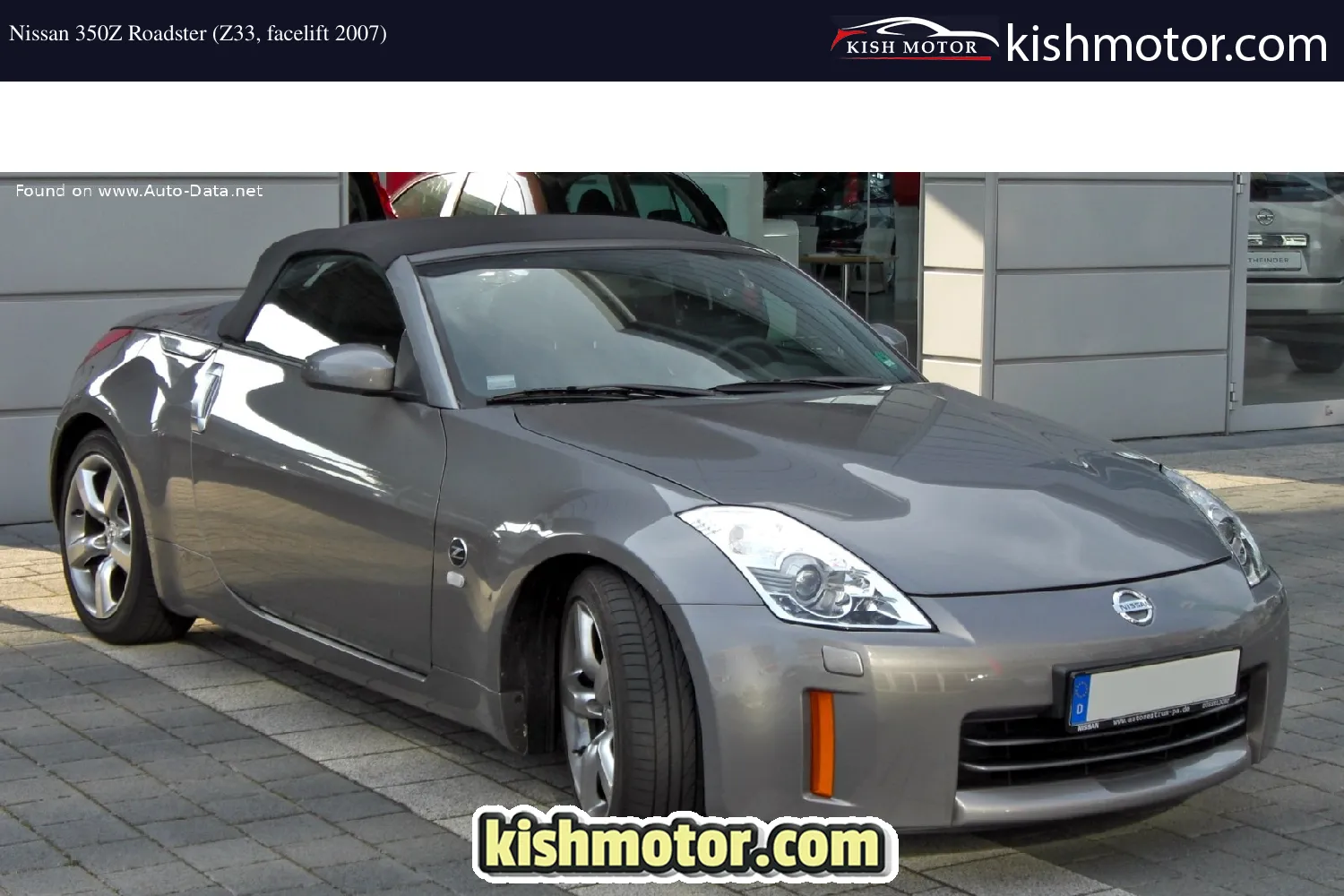 Nissan 350Z Roadster (Z33, facelift 2007)