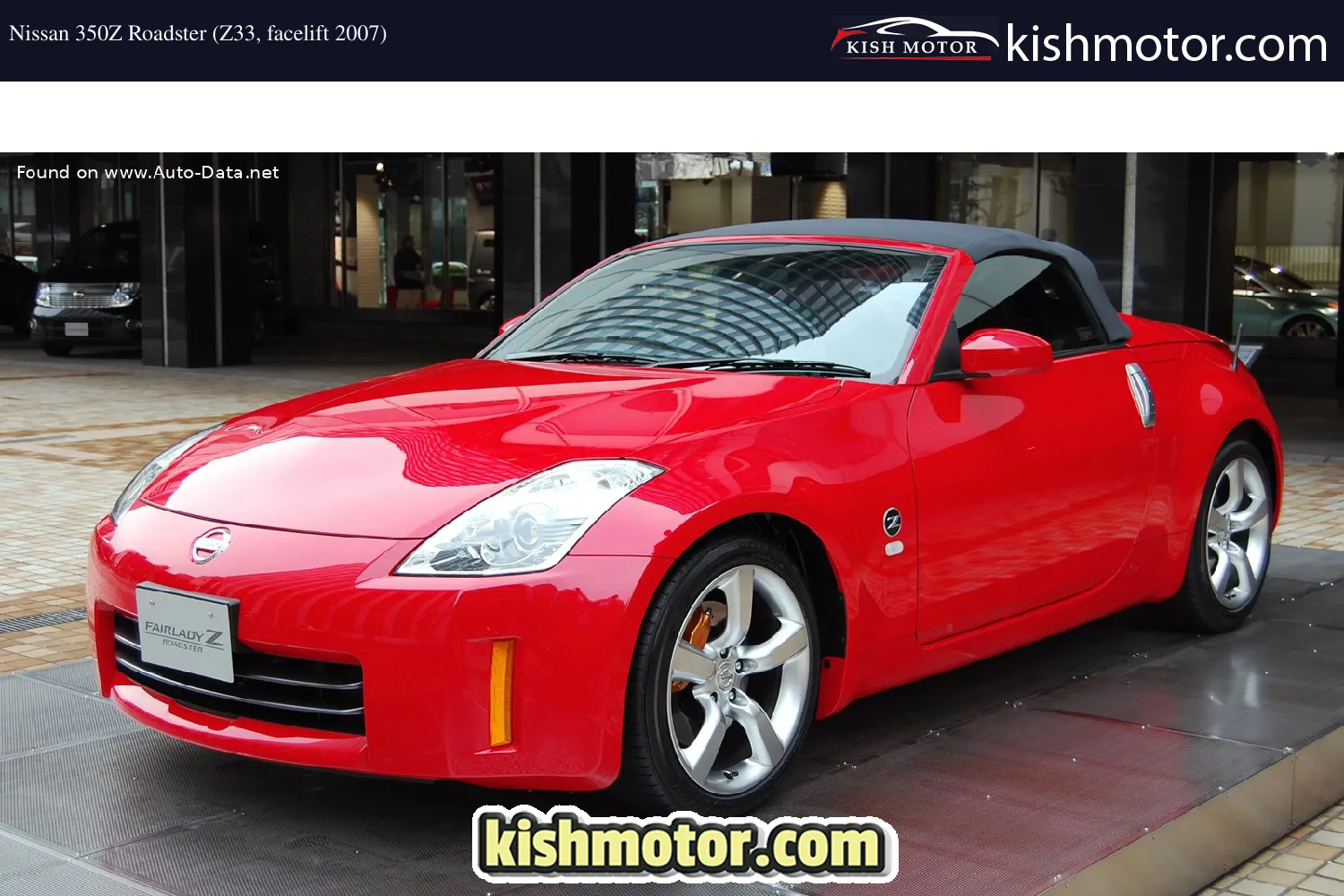 Nissan 350Z Roadster (Z33, facelift 2007)