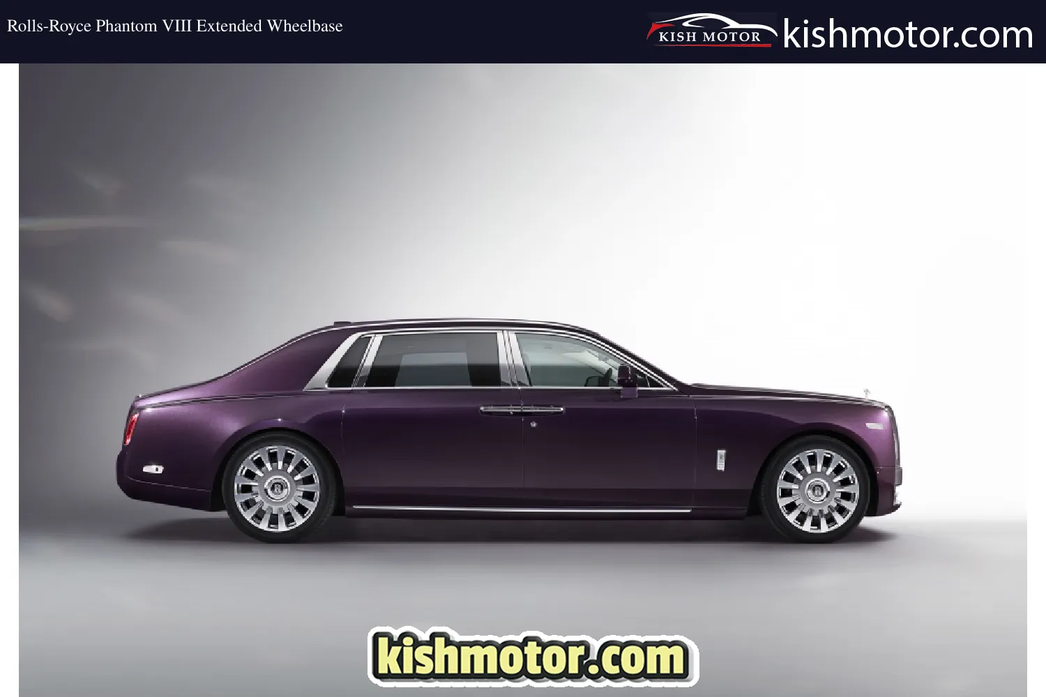 Rolls-Royce Phantom VIII Extended Wheelbase