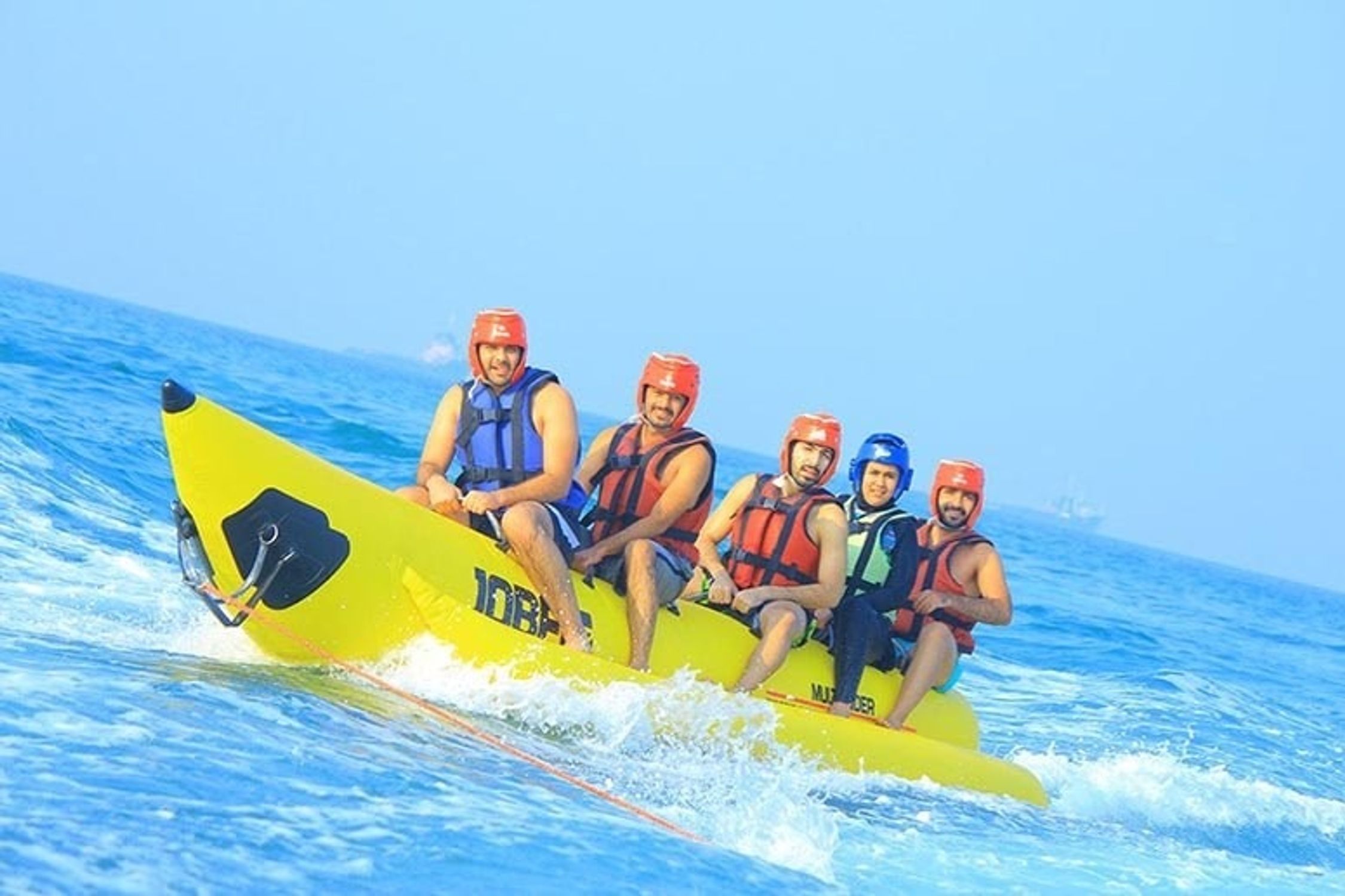 Exciting Banana Boat Ride in Qeshm: Thrills and Fun in the Persian Gulf Waters